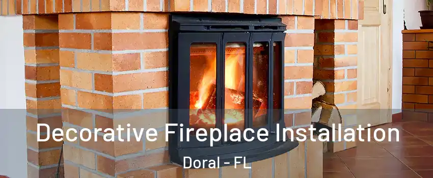  Decorative Fireplace Installation Doral - FL